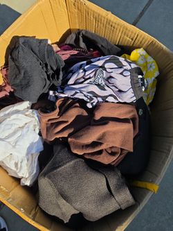 Box of Women's clothing