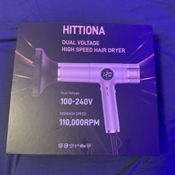 Hittiona Ionic Hairdryer With Diffuser 