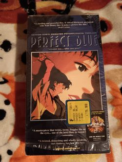 RARE VHS PERFECT BLUE UNRATED DIRECTORS CUT