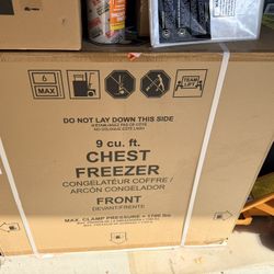 GE Garage Ready 8.8 cu. ft. Manual Defrost Chest Freezer in White NEW