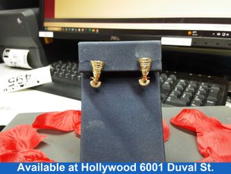 Earrings - Yellow Gold 14k (.585) 6.9 grams