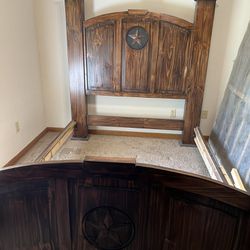 Wooden Queen Bed frame 