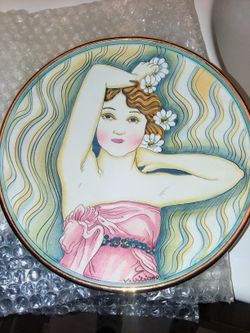Limited edition Collector plate. Italian