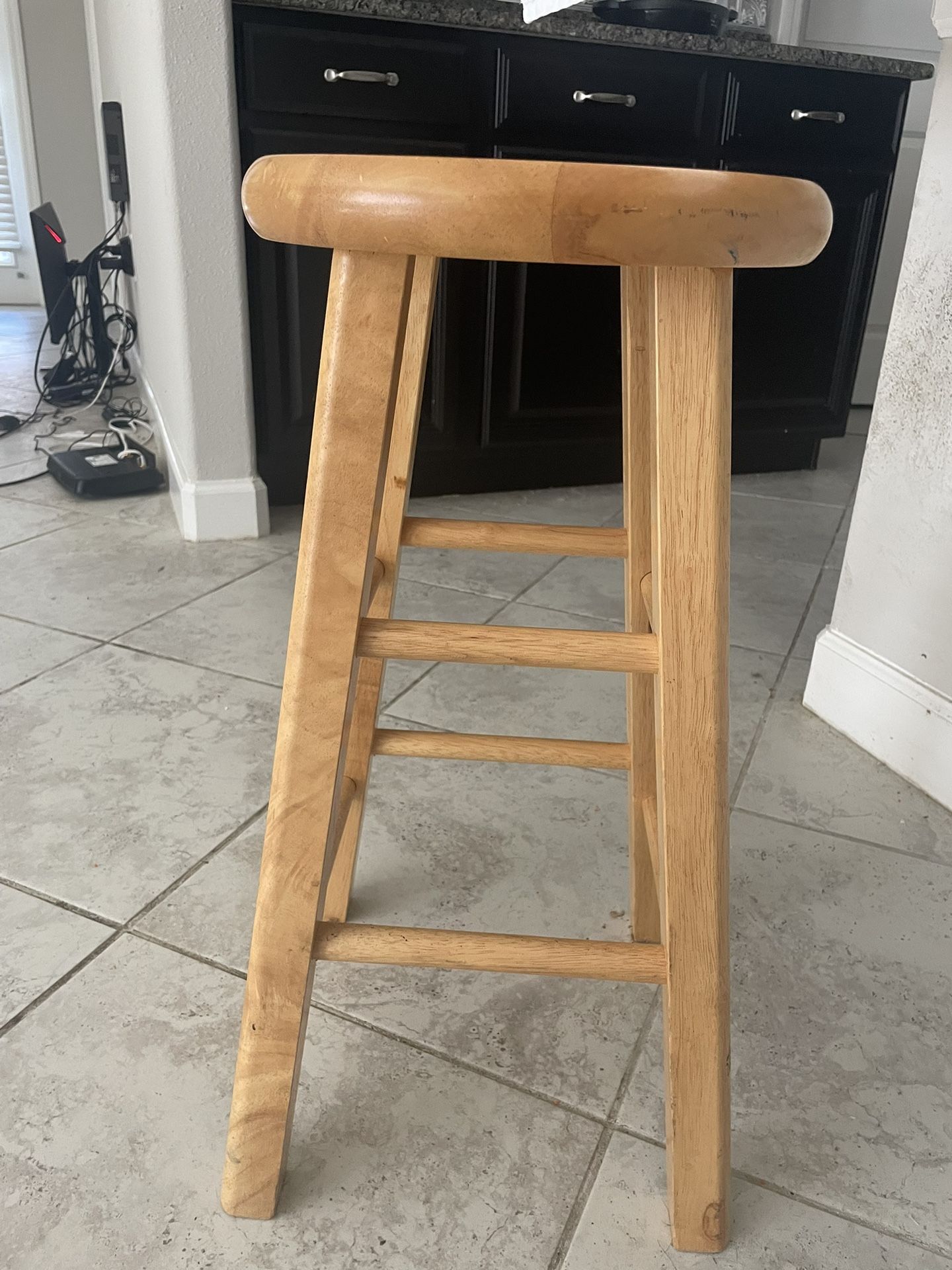 Wood Stool