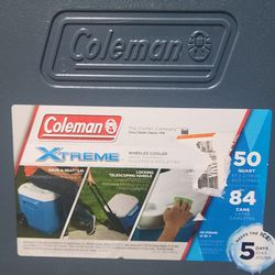 Coleman Xtreme 50 Quart Wheeled Cooler