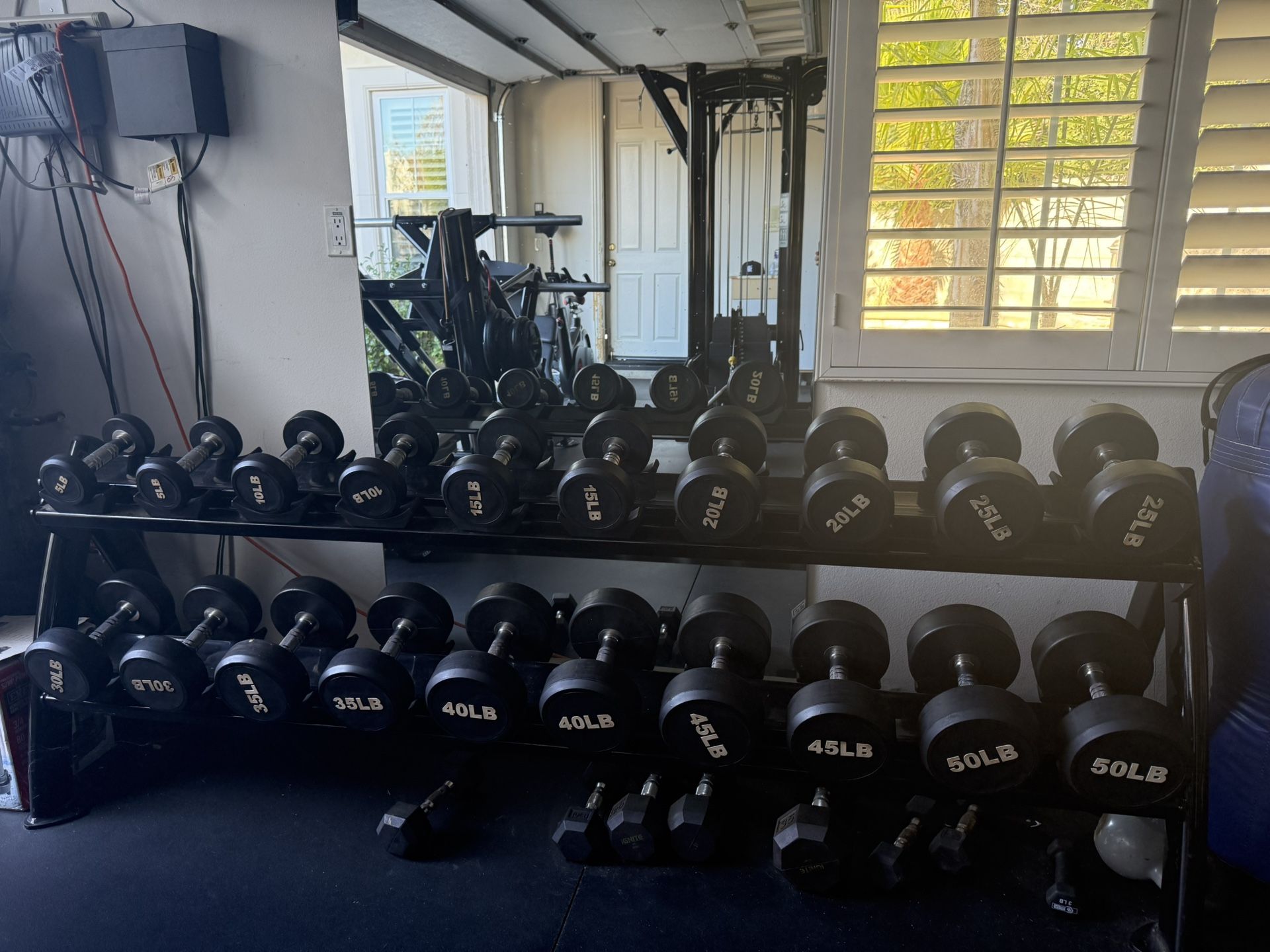 Private Gym- Dumbbell rack