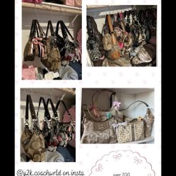 y2k authentic coach bags 