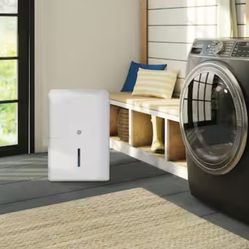 GE 25-Pints Dehumidifier with Bucket in White Up to 1500 sq. ft
