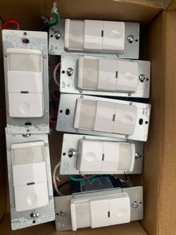 Motion sensor light switches