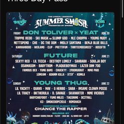 1 Summer Smash Ticket 