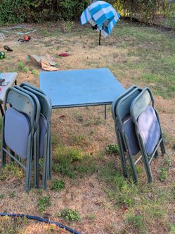 Table and chairs