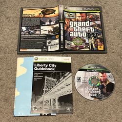 Grand Theft Auto IV GTA 4 (Microsoft Xbox 360, 2008) Complete CIB w/ Manual Map