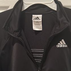 Adidas Youth Black Jacket Size 14
