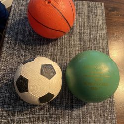 Lot Of 3 Small Balls 