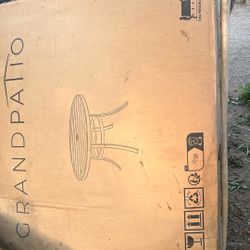 Black Round Table New In The Box