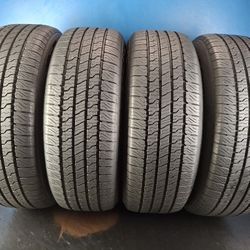 275 60 20 SET(4) (F8)  GOODYEAR WRANGLER TERRITORY HT   95% TREAD 