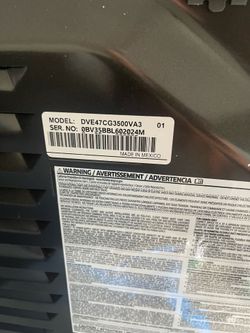 Brand new Samsung Electric dryer
