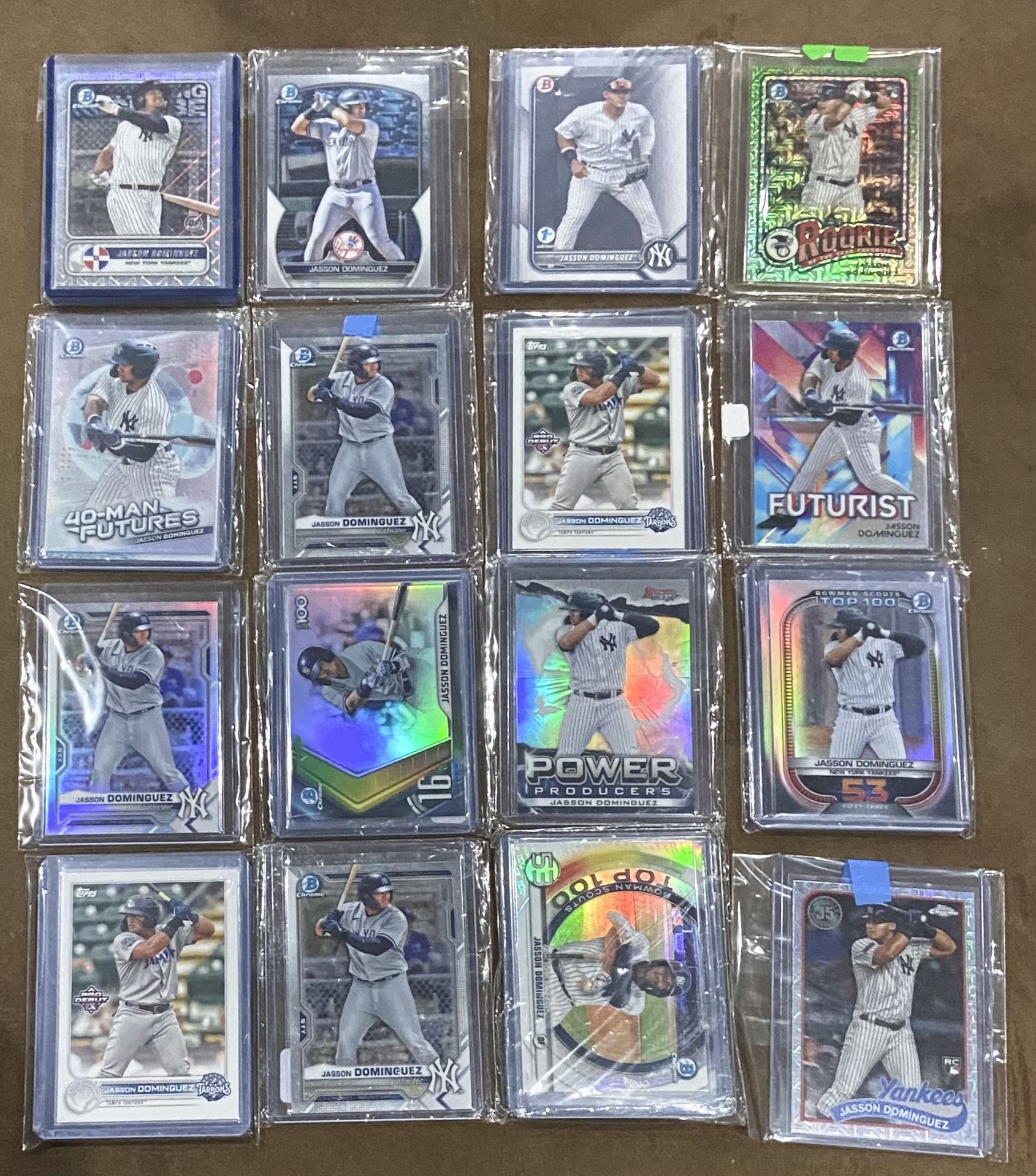 Jasson Dominguez Rookies, 1st Bowman & Autos Yankees (See Description)