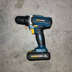 WorkZone 12V Drill