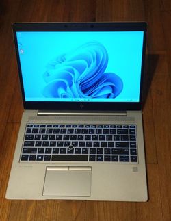 TouchScreen HP EliteBook Laptop AMD Ryzen 5 Pro CPU 16GB RAM 512GB SSD ATI Radeon Vega 8 Graphics Windows 11 Professional