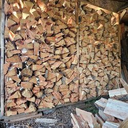 Firewood DRY, SPLIT, and SEASONED