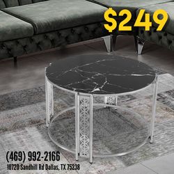 Nano Glass Coffee Table  - Delivery And Financing Available 
