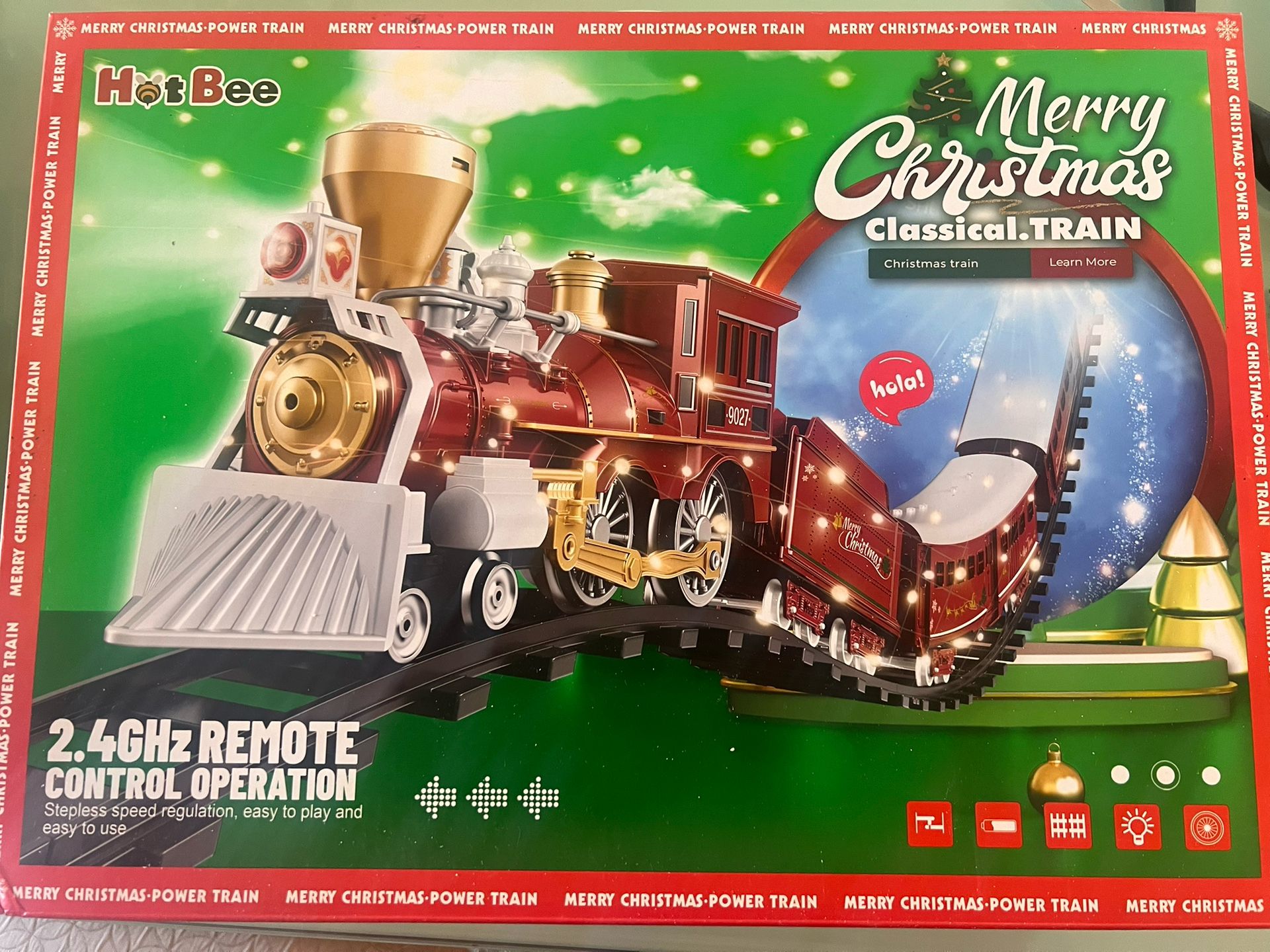 Model Train Set - Christmas Theme