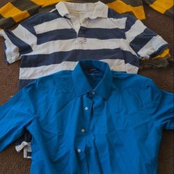 Boys Men's Polo and Dress Shirts All 3 for $7