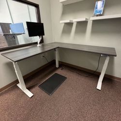 Sit Stand Desk | L Shape | $100 Off!
