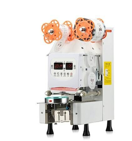 Automatic Cup Sealing Machine for Bubble Tea, Smoothies & Drinks (90/9 -
