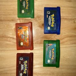 GBA Pokemon Games Authentic 