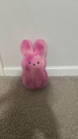 Pink Peeps Bunny Plush - Soft Easter Marshmallow Rabbit Toy