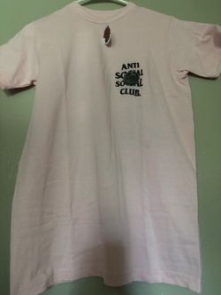 Anti Social Social Club Pink Rose T-Shirt