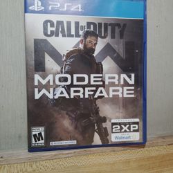 PS4 COD Modern Warfare 