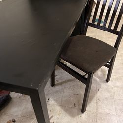 Table and chairs