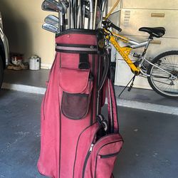 Golf Clubs And Bag