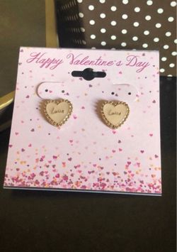 Valentine’s Dainty Heart Earrings 