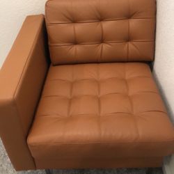 IKEA Leather Sofa