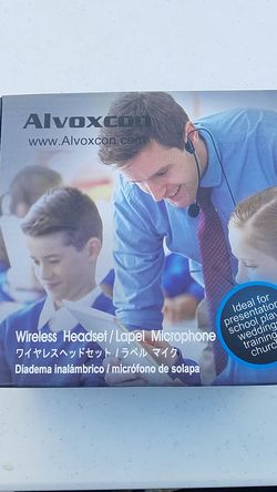 Alvoxcon wireless headset work