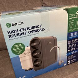 AO Smith High-Efficiency Reverse Osmosis filter