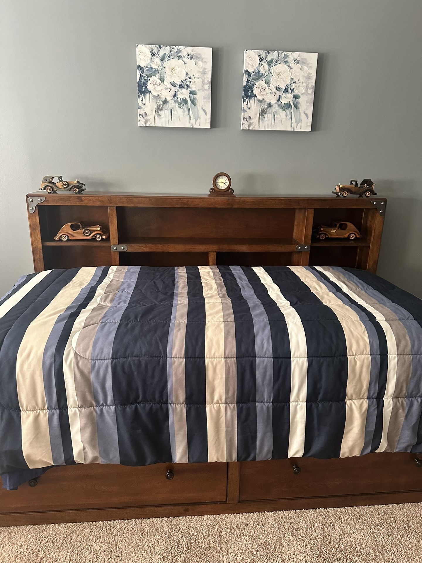 Delburne Twin Bookcase Day Bed