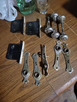 Vintage door hardware