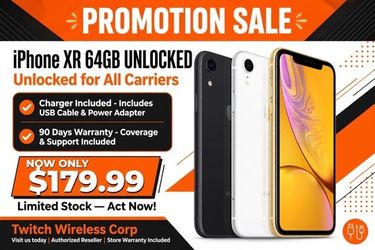 Apple iPhone XR 64GB Unlocked