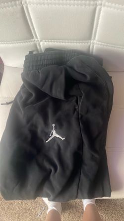 JORDAN AIR NIKE SWEATS SIZE SMALL IN BLACK
