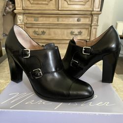 NEW - Marc Fisher Women’s Black Leather Casual Pump Size 7 from Macys 