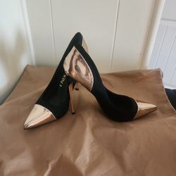 High Heels Blk/gold
