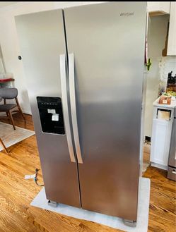 Whirlpool Stainless Steel Side-by-Side Refrigerator