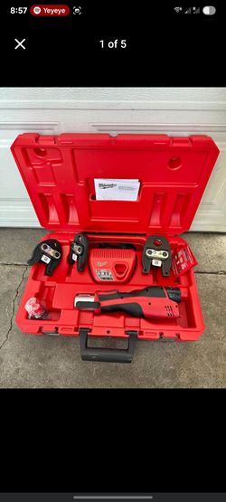 Milwaukee M12 Copper Press Tool Kit