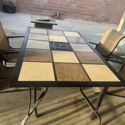 Patio Table With 4 Chairs