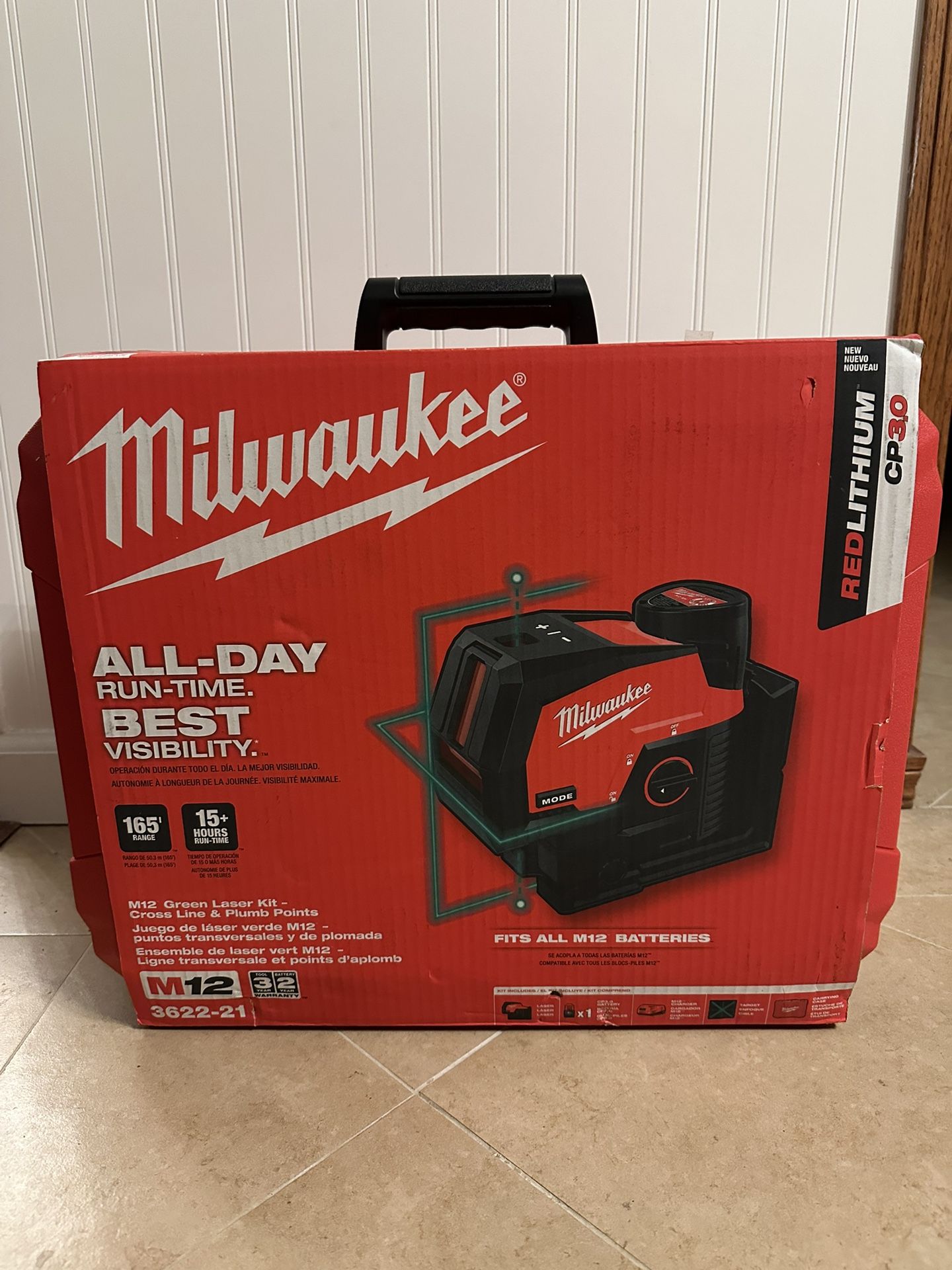 Milwaukee Laser Kit 3622-21